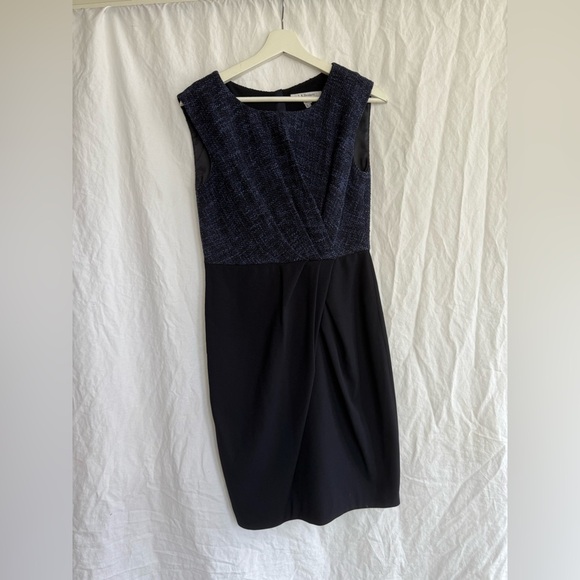 L.K. Bennett Halina Dress Wool Size 6 - Picture 3 of 12